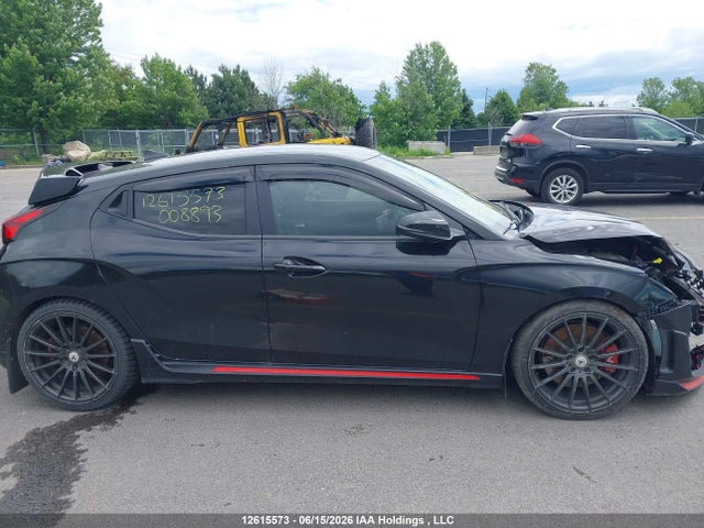 2021 Hyundai Veloster N მანქანა იყიდება აუქციონზე, vin: KMHT36AH7MU008893, აუქციონის ნომერი: 12615573
