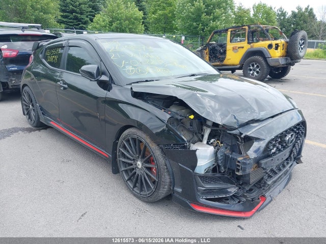 2021 Hyundai Veloster N მანქანა იყიდება აუქციონზე, vin: KMHT36AH7MU008893, აუქციონის ნომერი: 12615573