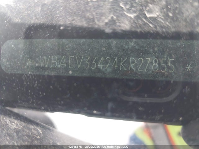 12615575 :رقم المزاد ، WBAEV33424KR27855 vin ، 2004 Bmw 325i مزاد بيع