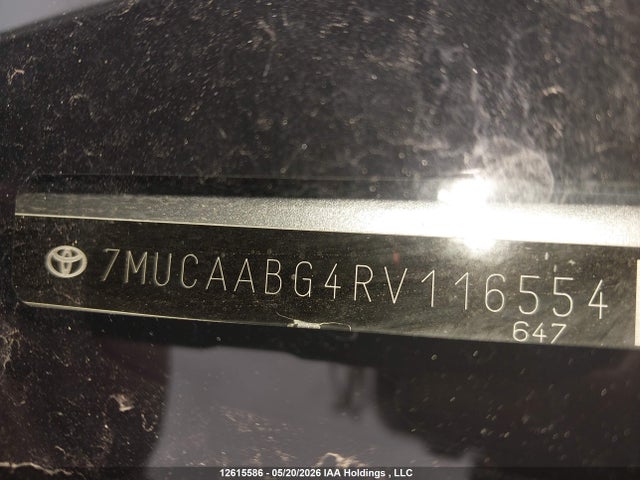 7MUCAABG4RV116554 Toyota Corolla Cross Le