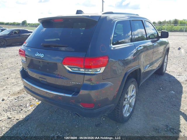 2017 Jeep Grand Cherokee მანქანა იყიდება აუქციონზე, vin: 1C4RJFBG5HC825947, აუქციონის ნომერი: 12615608
