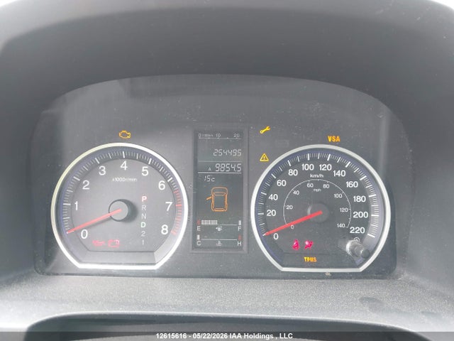 12615616 :رقم المزاد ، 5J6RE48767L817056 vin ، 2007 Honda Cr-v Exl مزاد بيع