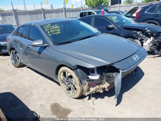 2024 Hyundai Elantra Luxury მანქანა იყიდება აუქციონზე, vin: KMHLN4DG0RU823266, აუქციონის ნომერი: 12615619