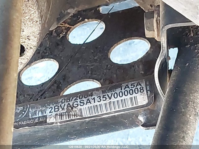 Aukcja sprzedaży 2005 Bombardier , vin: 2BVAGSA135V000008, numer aukcji: 12615628