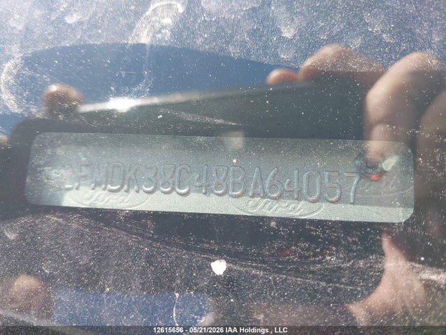 2008 Ford Edge Sel მანქანა იყიდება აუქციონზე, vin: 2FMDK38C48BA64057, აუქციონის ნომერი: 12615656
