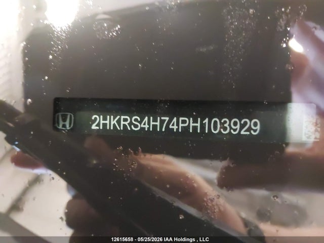 2023 Honda Cr-v Exl მანქანა იყიდება აუქციონზე, vin: 2HKRS4H74PH103929, აუქციონის ნომერი: 12615658