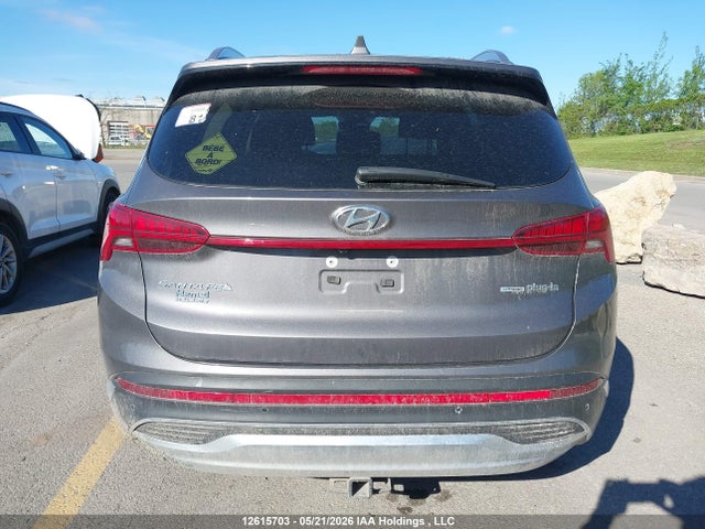 2022 Hyundai Santa Fe Luxury Plug-in Hybrid Awd მანქანა იყიდება აუქციონზე, vin: KM8S7DA21NU029756, აუქციონის ნომერი: 12615703
