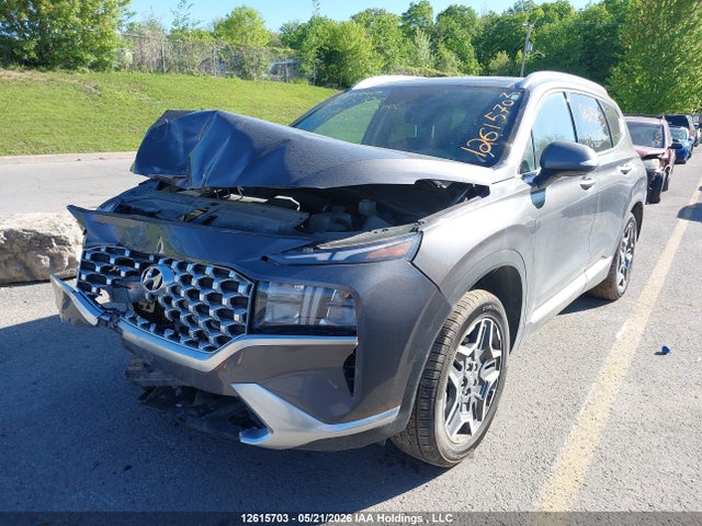 2022 Hyundai Santa Fe Luxury Plug-in Hybrid Awd მანქანა იყიდება აუქციონზე, vin: KM8S7DA21NU029756, აუქციონის ნომერი: 12615703