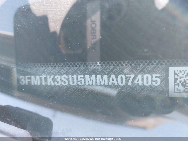 2021 Ford Mustang Mach-e Premium მანქანა იყიდება აუქციონზე, vin: 3FMTK3SU5MMA07405, აუქციონის ნომერი: 12615746