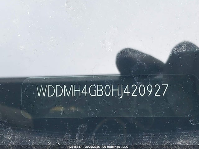 WDDMH4GB0HJ420927 Mercedes-Benz B 250 4matic Sports Tourer
