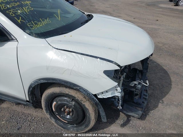 12615757 :رقم المزاد ، 5N1AT2MV7JC852483 vin ، 2018 Nissan Rogue مزاد بيع