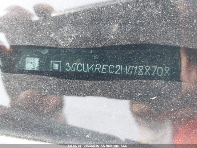 Aukcja sprzedaży 2017 Chevrolet Silverado K1500 Lt, vin: 3GCUKREC2HG188708, numer aukcji: 12615795