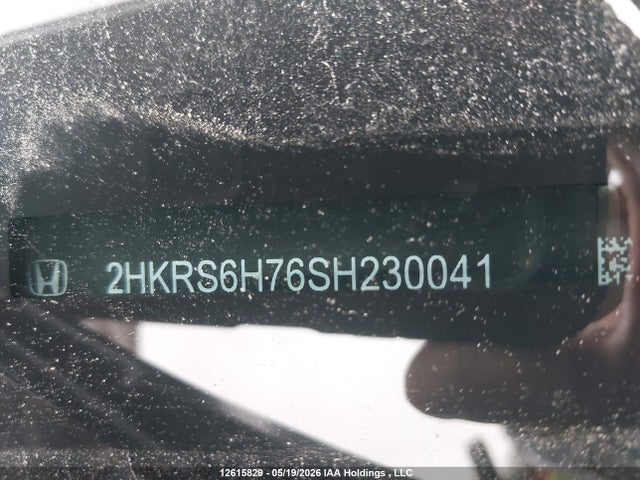 12615829 :رقم المزاد ، 2HKRS6H76SH230041 vin ، 2025 Honda Cr-v Exl مزاد بيع
