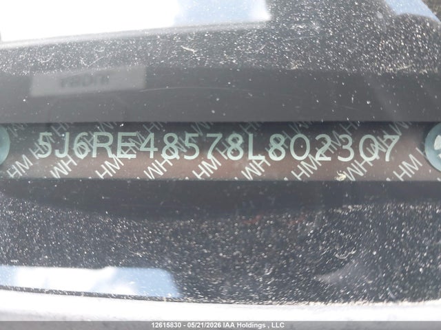 Продаж на аукціоні авто 2008 Honda Cr-v Ex, vin: 5J6RE48578L802307, номер лоту: 12615830
