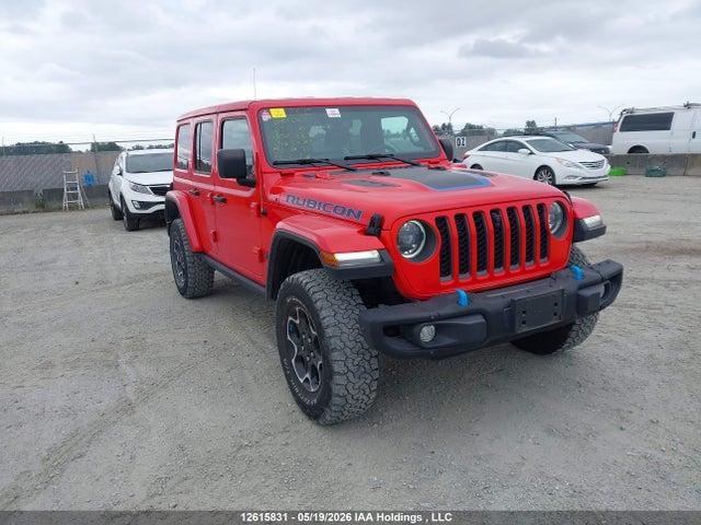 Продаж на аукціоні авто 2023 Jeep Wrangler Rubicon 4xe, vin: 1C4JJXR62PW512867, номер лоту: 12615831