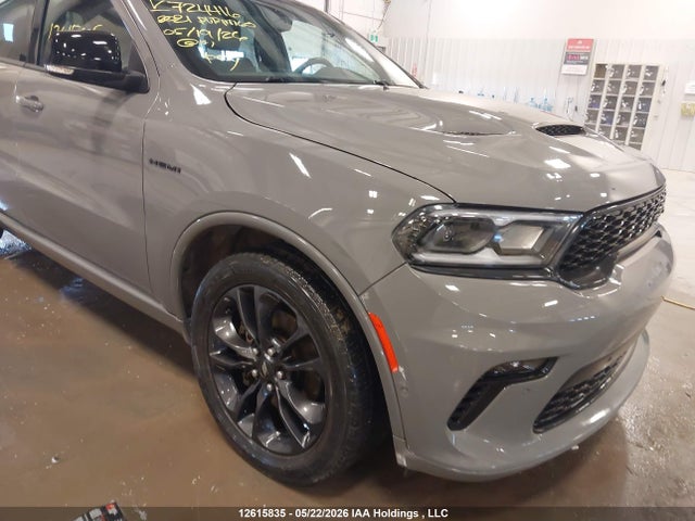 12615835 :رقم المزاد ، 1C4SDJCT4MC724416 vin ، 2021 Dodge Durango R/t مزاد بيع