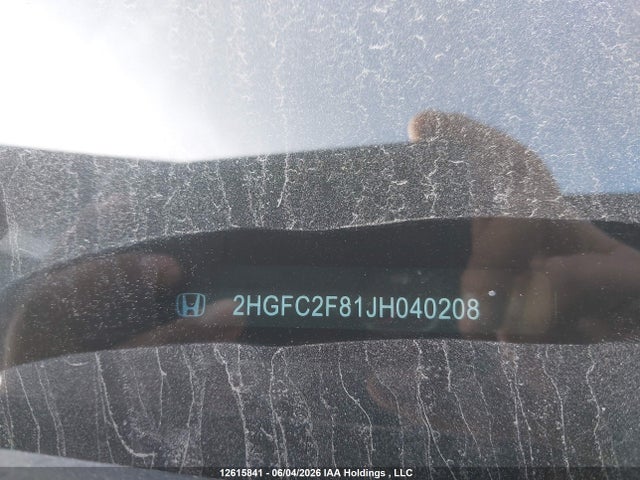 Honda Civic Ex 4dr 2018 2HGFC2F81JH040208 Image 16