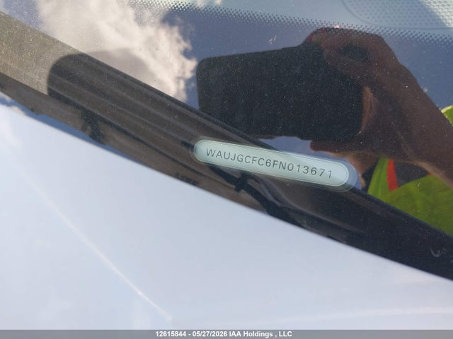 Продаж на аукціоні авто 2015 Audi A6 3.0t Technik, vin: WAUJGCFC6FN013671, номер лоту: 12615844