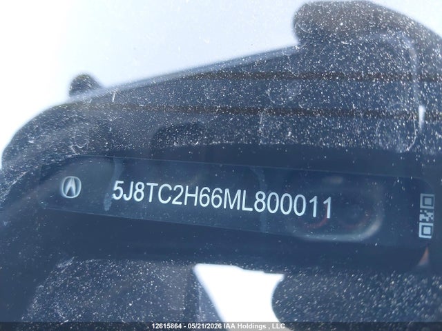 5J8TC2H66ML800011 Acura Rdx A-spec
