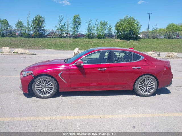 Aukcja sprzedaży 2021 Genesis G70, vin: KMTG64LA2MU072505, numer aukcji: 12615870