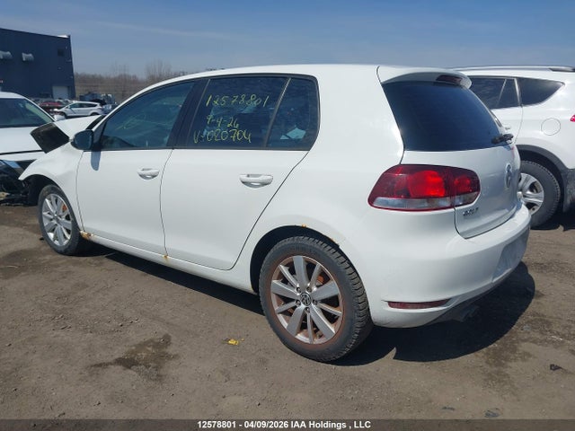 Aukcja sprzedaży 2012 Volkswagen Golf 2.5l Comfortline/2.5l Highline/2.5l Sportline/2.5l Trendline, vin: WVWCA7AJ8CW020704, numer aukcji: 12578801