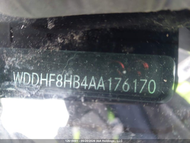 12615881 :رقم المزاد ، WDDHF8HB4AA176170 vin ، 2010 Mercedes-benz E 350 4matic مزاد بيع
