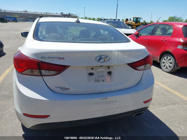 2016 Hyundai Elantra Se/sport/limited მანქანა იყიდება აუქციონზე, vin: KMHDH4AH0GU549881, აუქციონის ნომერი: 12615900