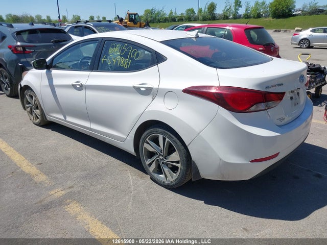 2016 Hyundai Elantra Se/sport/limited მანქანა იყიდება აუქციონზე, vin: KMHDH4AH0GU549881, აუქციონის ნომერი: 12615900