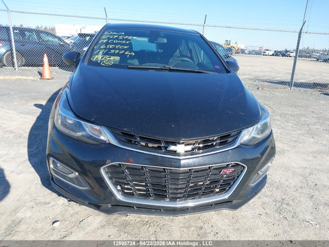 2018 Chevrolet Cruze Lt Auto მანქანა იყიდება აუქციონზე, vin: 3G1BE6SM9JS650204, აუქციონის ნომერი: 12595724
