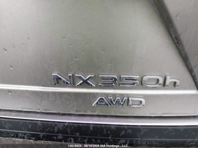 Продаж на аукціоні авто 2024 Lexus Nx 350h 350h, vin: 2T2GKCEZ6RC027297, номер лоту: 12615924