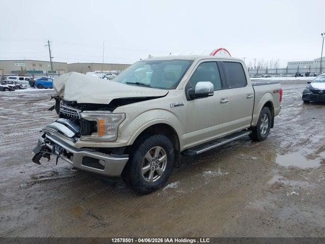 2018 Ford F-150 Lariat მანქანა იყიდება აუქციონზე, vin: 1FTEW1EP7JKF18497, აუქციონის ნომერი: 12578501