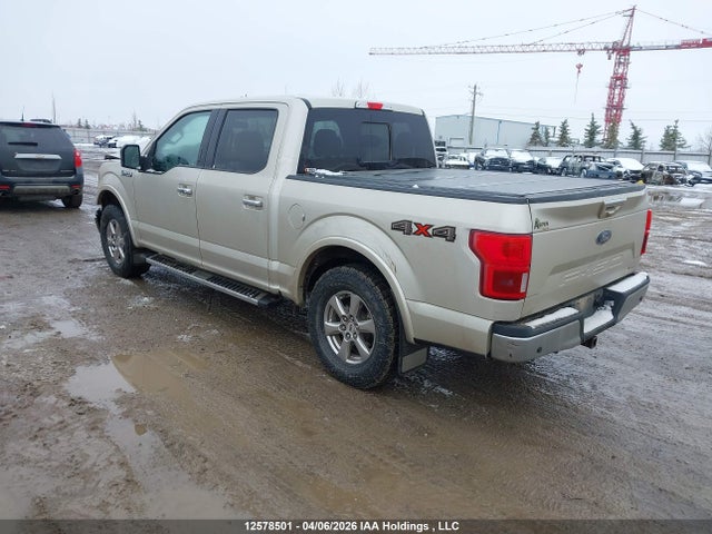 2018 Ford F-150 Lariat მანქანა იყიდება აუქციონზე, vin: 1FTEW1EP7JKF18497, აუქციონის ნომერი: 12578501