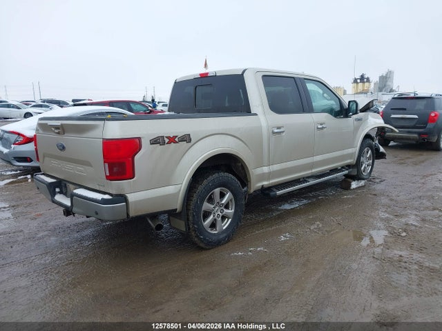 2018 Ford F-150 Lariat მანქანა იყიდება აუქციონზე, vin: 1FTEW1EP7JKF18497, აუქციონის ნომერი: 12578501