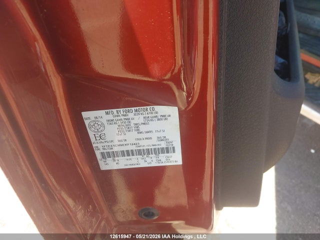 12615947 :رقم المزاد ، 1FTEX1CM9EKF12423 vin ، 2014 Ford F150 Super Cab مزاد بيع