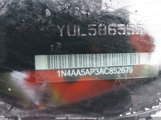 Продажа на аукционе авто 2010 Nissan Maxima 3.5 Sv, vin: 1N4AA5AP3AC852679, номер лота: 12544391