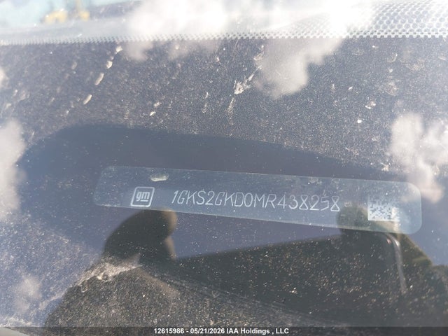 1GKS2GKD0MR438258 GMC Yukon Xl K1500 Slt