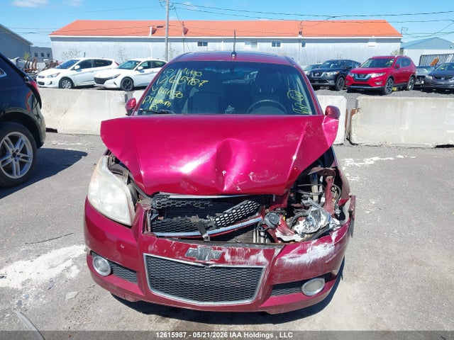 2010 Chevrolet Aveo Lt მანქანა იყიდება აუქციონზე, vin: 3G1TC6DE9AL144530, აუქციონის ნომერი: 12615987