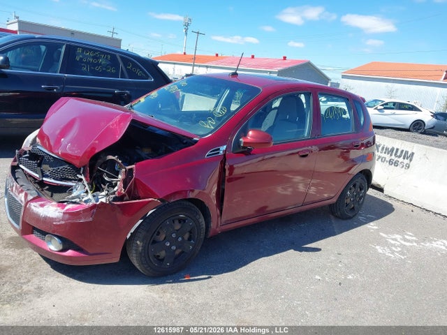 2010 Chevrolet Aveo Lt მანქანა იყიდება აუქციონზე, vin: 3G1TC6DE9AL144530, აუქციონის ნომერი: 12615987