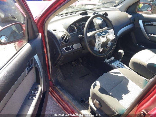 2010 Chevrolet Aveo Lt მანქანა იყიდება აუქციონზე, vin: 3G1TC6DE9AL144530, აუქციონის ნომერი: 12615987