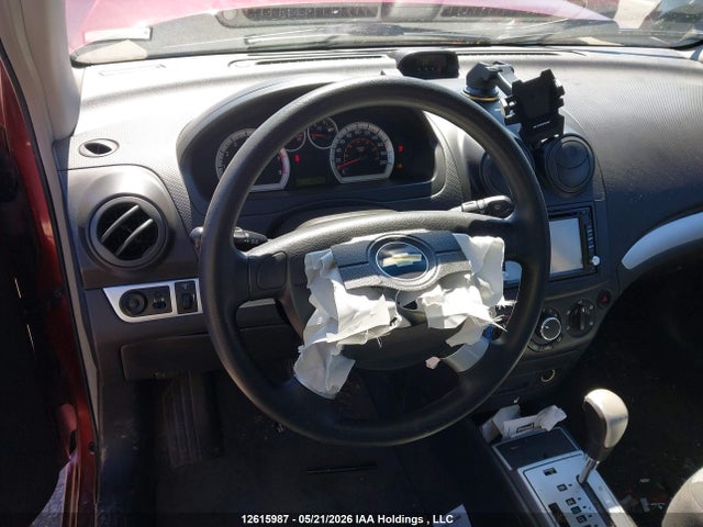 2010 Chevrolet Aveo Lt მანქანა იყიდება აუქციონზე, vin: 3G1TC6DE9AL144530, აუქციონის ნომერი: 12615987