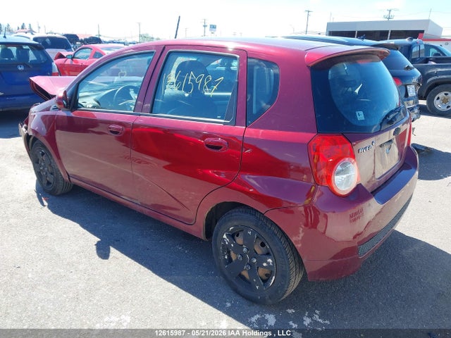 2010 Chevrolet Aveo Lt მანქანა იყიდება აუქციონზე, vin: 3G1TC6DE9AL144530, აუქციონის ნომერი: 12615987