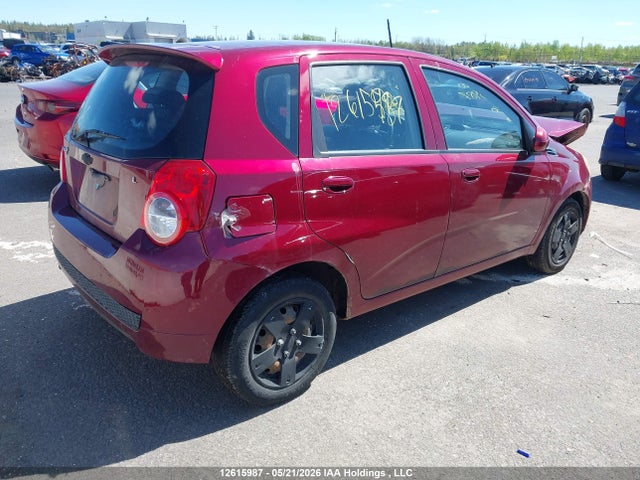 2010 Chevrolet Aveo Lt მანქანა იყიდება აუქციონზე, vin: 3G1TC6DE9AL144530, აუქციონის ნომერი: 12615987