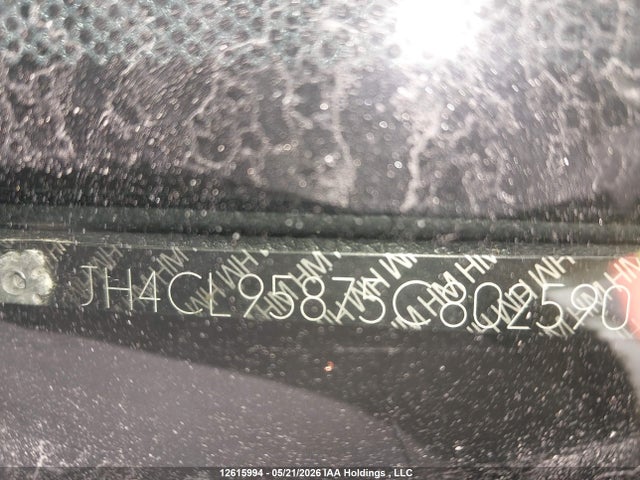 Продаж на аукціоні авто 2005 Acura Tsx, vin: JH4CL95875C802590, номер лоту: 12615994