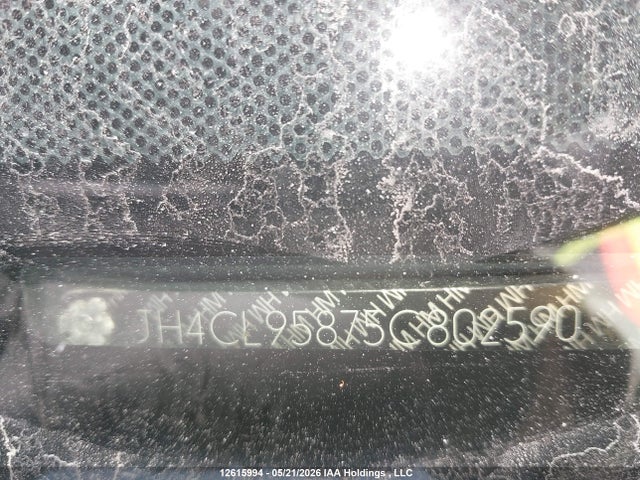 Продаж на аукціоні авто 2005 Acura Tsx, vin: JH4CL95875C802590, номер лоту: 12615994