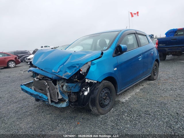 Auction sale of the 2019 Mitsubishi Mirage Es/rf, vin: ML32A3HJXKH005556, lot number: 12616001