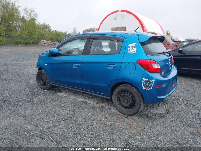 Auction sale of the 2019 Mitsubishi Mirage Es/rf, vin: ML32A3HJXKH005556, lot number: 12616001
