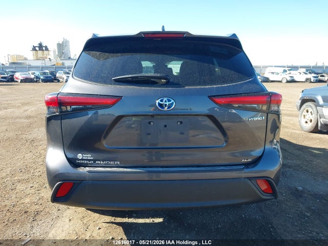 12616017 :رقم المزاد ، 5TDGBRCH5NS096727 vin ، 2022 Toyota Highlander Hybrid Hybrid مزاد بيع