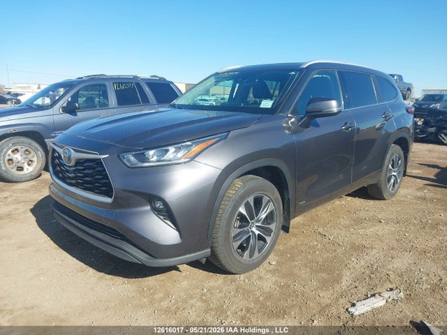 12616017 :رقم المزاد ، 5TDGBRCH5NS096727 vin ، 2022 Toyota Highlander Hybrid Hybrid مزاد بيع