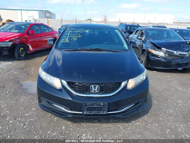 12616021 :رقم المزاد ، 2HGFB2F56DH102408 vin ، 2013 Honda Civic Ex 4dr مزاد بيع