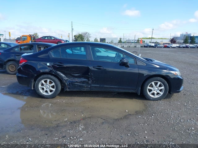 12616021 :رقم المزاد ، 2HGFB2F56DH102408 vin ، 2013 Honda Civic Ex 4dr مزاد بيع